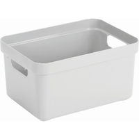 helit the home-line Aufbewahrungsbox,  13 Liter H6163505,  Farbe: weiß