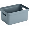 helit "the home-line" Aufbewahrungsbox,  13 Liter H6163583,  Farbe: blaugrau