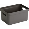 helit "the home-line" Aufbewahrungsbox,  13 Liter H6163586,  Farbe: taupe