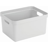 helit "the home-line" Aufbewahrungsbox,  32 Liter H6163805,  Farbe: weiß