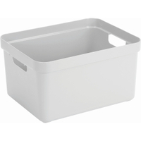 helit the home-line Aufbewahrungsbox,  32 Liter H6163805,  Farbe: weiß