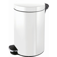 helit Treteimer "the knight",  20 Liter H2404205,  Farbe: weiß