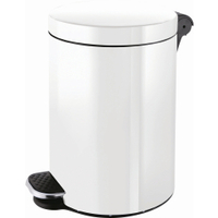 helit Treteimer the knight,  5 Liter H2404105,  Farbe: weiß