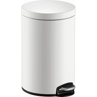 helit Treteimer the silent,  20 Liter H2403605,  Farbe: weiß