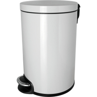 helit Treteimer the silent,  5 Liter H2403405,  Farbe: weiß