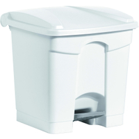 helit Treteimer the step,  30 Liter H2402005,  Farbe: weiß