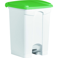 helit Treteimer the step,  45 Liter H2402151,  Farbe: grün
