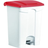 helit Treteimer the step,  70 Liter H2402225,  Farbe: rot