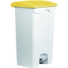 helit Treteimer the step,  90 Liter H2402318,  Farbe: gelb