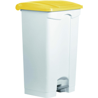 helit Treteimer the step,  90 Liter H2402318,  Farbe: gelb