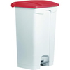 helit Treteimer the step,  90 Liter H2402325,  Farbe: rot