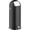 helit Treteimer the step dome,  52 Liter H2405495,  Farbe: schwarz