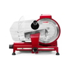 HENDI Aufschnittmaschine Profi Line 250,  rot 210086,  Maße: (B x T x H) 420 x 485 x 395 mm