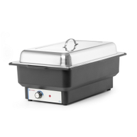 HENDI Chafing Dish Tellano,  elektrisch 204825,  Maße: (B x T x H) 348 x 573 x 284 mm