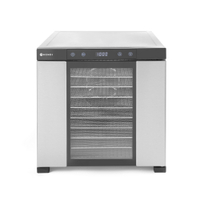 HENDI Dörrautomat Profi Line 229026,  Maße: (B x T x H) 535 x 417 x 430 mm