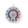 HENDI Kühlschrankthermometer,  -50 °C bis 50 °C 271124,  Maße (∅ x H): 7, 2 x 2, 1 cm