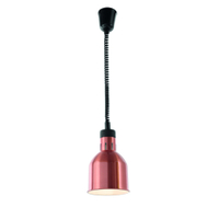 HENDI Rotlichtlampe,  höhenverstellbar 273890,  Farbe: kupfer