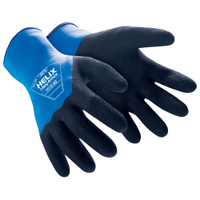 HexAmor Helix 3070 Schutzhandschuh,  blau/schwarz 6068410,  1 Packung = 12 Paar,  Größe 10