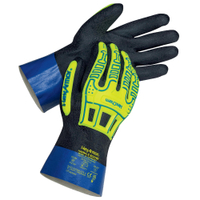 HexAmor rubiflex S XG27BI Chemikalienschutzhandschuh 6070807,  1 Packung = 6 Paar,  Größe 7