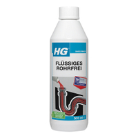 HG flüssiges Rohrfrei 139050105,  500 ml - Flasche