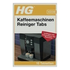 HG Kaffeemaschinen Reiniger Tabs 637000105,  1 Packung = 10 Stück