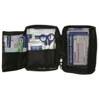 Holthaus Medical Erste Hilfe Verbandtasche Travel,  blau,  rot 61150,  Gürteltasche Maße: 17 x 12 x 6 cm