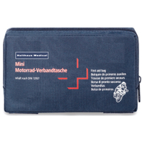 Holthaus Medical Mini Motorrad-Verbandtasche,  blau 61120,  Inhalt nach DIN 13167