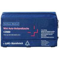 Holthaus Medical Mini Verbandtasche Auto COMBI,  blau 62210,  Inhalt DIN 13164