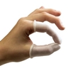 Holthaus Medical Sander Fingerlinge latexfrei,  weiß 50224,  1 Packung = 100 Stück,  Größe F4,  0, 34 mm stark