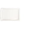 Hos Pappteller,  rechteckig 1 Karton = 4 Packungen à 250 Stück,  17 x 23 cm