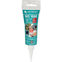 HOTREGA MS 1000 High-Tech Kleb- und Dichtstoff H200107,  80 ml - Tube,  weiß