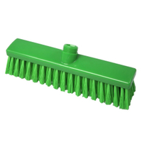 Hygiene-Besen,  280 x 50 mm 58075,  Besatzfarbe/-höhe: grün,  55 mm