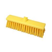Hygiene-Besen,  300 x 60 mm 58624,  Besatzfarbe/-höhe: gelb,  65 mm