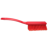 Hygiene-Handfeger,  340 x 35 mm 57583,  Besatzhöhe/-farbe: rot,  45 mm