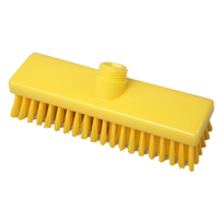 Hygiene-Schrubber,  225 x 60 mm 58004,  Besatzfarbe/-höhe: gelb,  30 mm