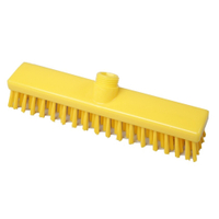 Hygiene-Schrubber,  280 x 50 mm 58014,  Besatzfarbe/-höhe: gelb,  30 mm