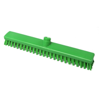 Hygiene-Schrubber,  400 x 50 mm 58025,  Besatzfarbe/-höhe: grün,  30 mm