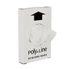 Hygienebeutel aus HDPE,  weiß 96285,  1 Packung = 30 Stück