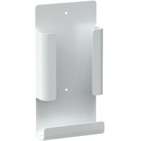 Hygienebeutelhalter für die Damenhygiene HBHW,  Aluminium,  weiß beschichtet