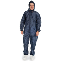 HYGOBASE Eco Overall mit Kapuze,  dunkelblau 276496,  1 Karton = 20 x 5 Stück = 100 Stück,  L