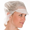 HYGOBASE Eco Schildmütze mit Haarschutz 128899,  1 Karton = 10 x 100 Stück = 1.000 Stück,  Ø 31 cm