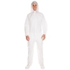 HYGONORM Eco Overall mit Kapuze,  weiß 276099,  1 Karton = 20 x 5 Stück = 100 Stück,  XXL