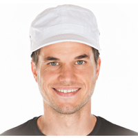 HYGOSTAR Army Cap Kappe 00230,  1 Karton = 5 Packungen = 50 Stück,  weiß
