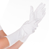 Hygostar Baumwollhandschuhe BLANC EXTRA LANG 2720,  1 Packung = 12 Paar,  Größe: L
