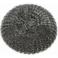 HYGOSTAR Metall-Topfreiniger silber 30302,  1 Karton = 10 x 10 Stück,  Größe: 40 g