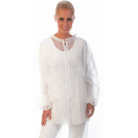 HYGOSTAR PP Jacke 2757,  1 Stück,  Farbe: weiß,  Größe: XL