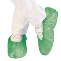 HYGOSTAR Standard Überschuhe 28507,  1 Karton = 20 Packungen = 2000 Stück,  40 my,  grün