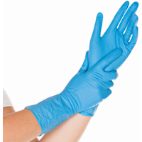 Hygostar Super High Risk Nitrilhandschuhe,  puderfrei 26656,  1 Packung = 50 Stück,  Größe M