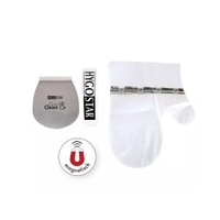 HYGOSTAR Wechselsystem für Einmalhandschuhe,  Edelstahl 89050,  1 Set