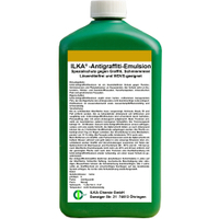 ILKA Antigraffiti Emulsion,  Lösemittelfrei und WDVS-geeignet 0209-001,  1 Liter - Flasche